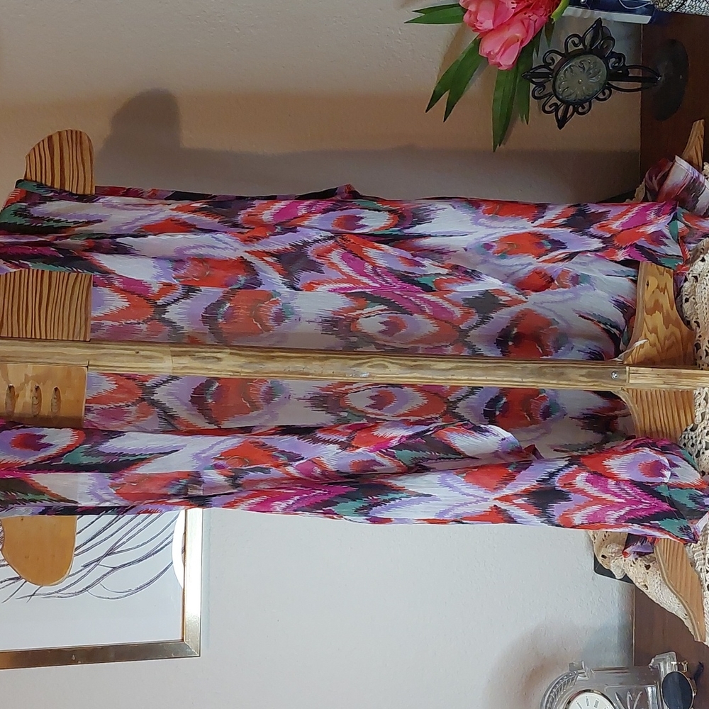 Sheer vest/duster